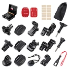 Аксессуары для Gopro, крепление на мотоциклетный шлем gopro HERO8765, адаптер для крепления камеры, крепежный винт, аксессуары