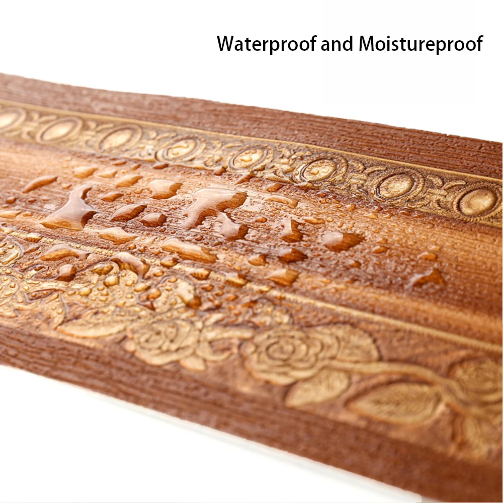 3D самоклеящаяся водостойкая ПВХ настенная рамка декоративные обои съемное