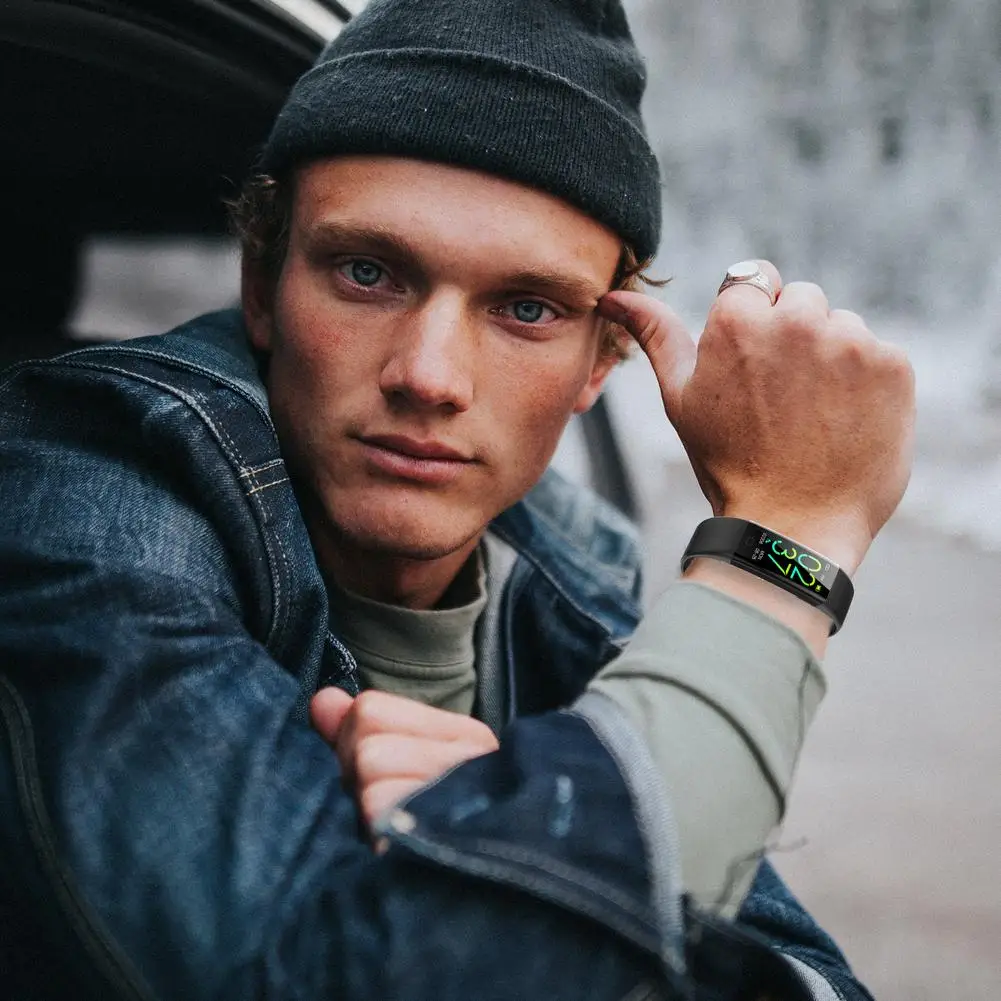 Смарт-браслет с измерением пульса и температуры тела | Электроника