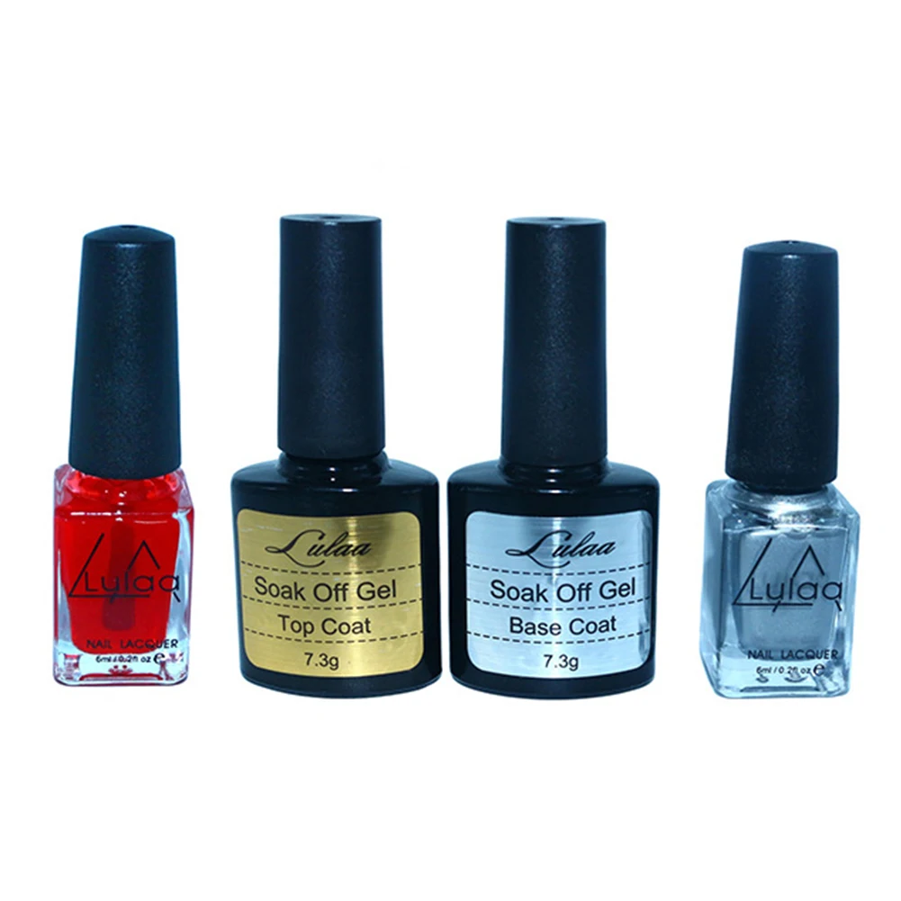 2017 Новый тренд 4 шт зеркальный эффект цвета хрома металлик серебро лак для ногтей