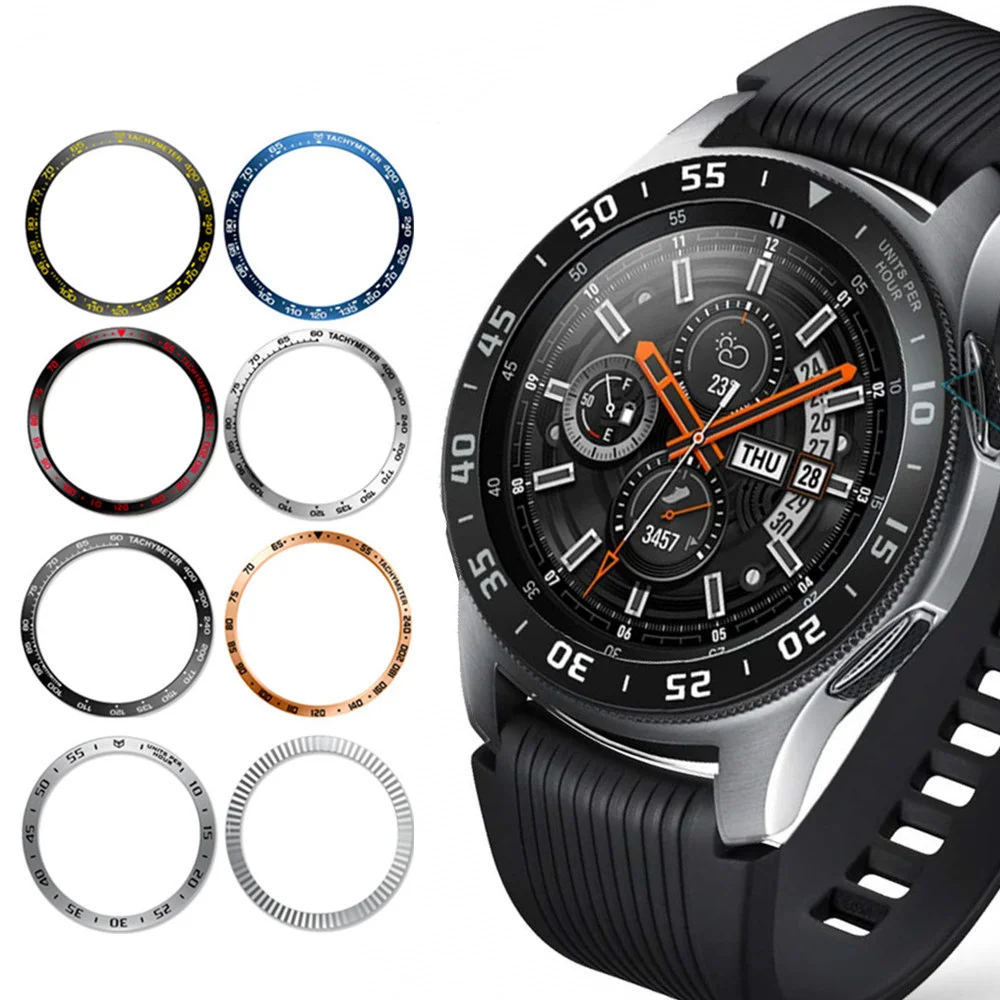 

Bezel Ring For Samsung Galaxy Watch 46mm/42mm Gear S3 Frontier/Classic Metal Protector Cover Case Galaxy watch 3 45mm/41mm