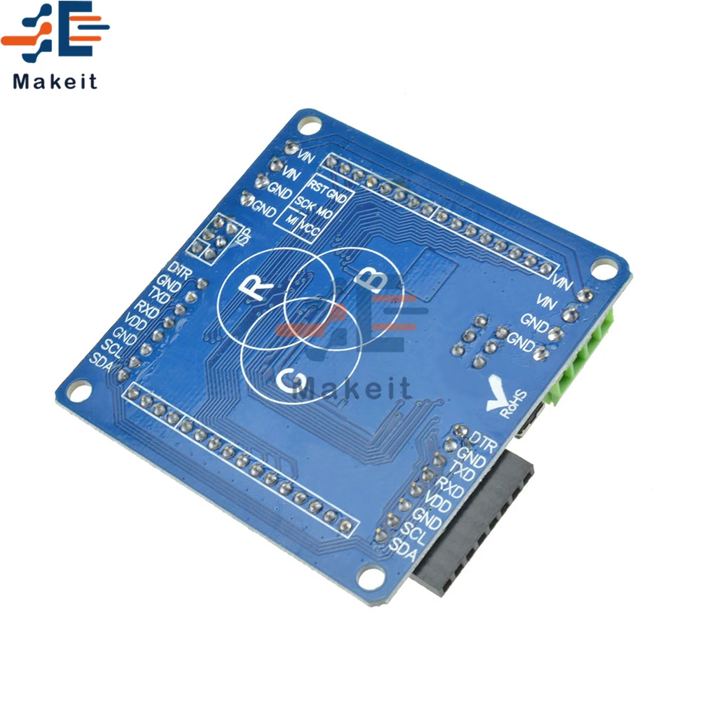 Новый экран матричного драйвера 8x8 полноцветный Радужный цвет duino V2.0 DM163 RGB