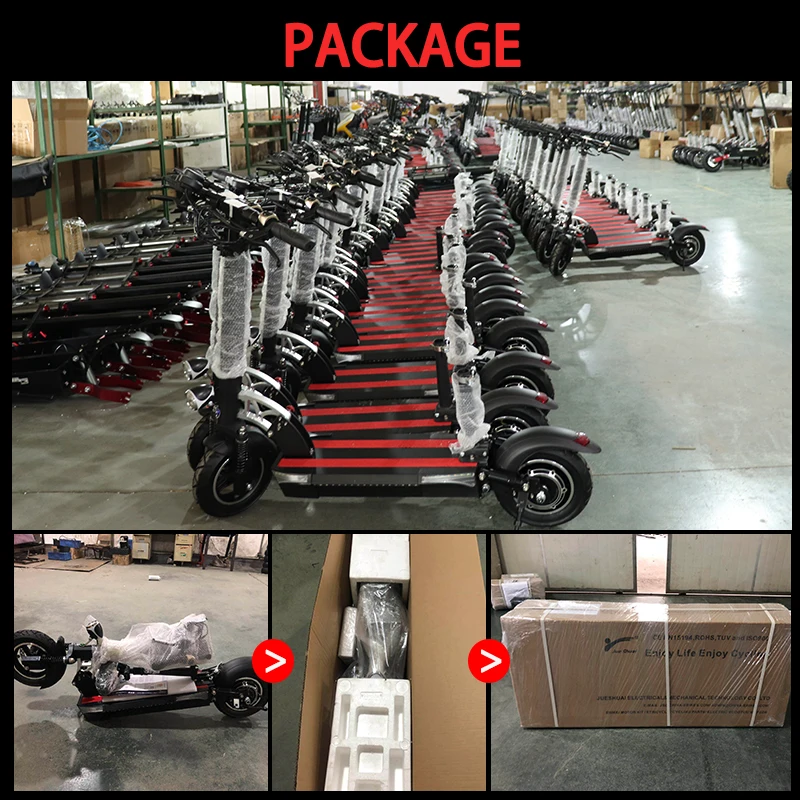 

JueShuai Electric kick scooter 48V 500W/800W Electric Bike for Adult Display Screen Small Foldable E Scooter Max DIstance 100km