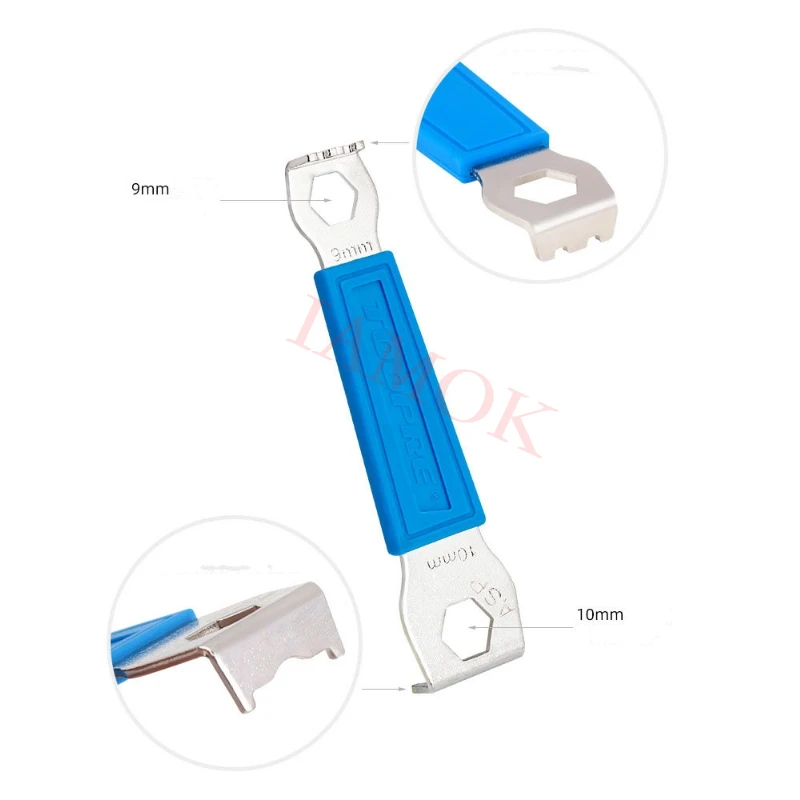 Велосипедный гаечный ключ TOOPRE 23g синяя/серебряная звезда крепкий сталь Iamok