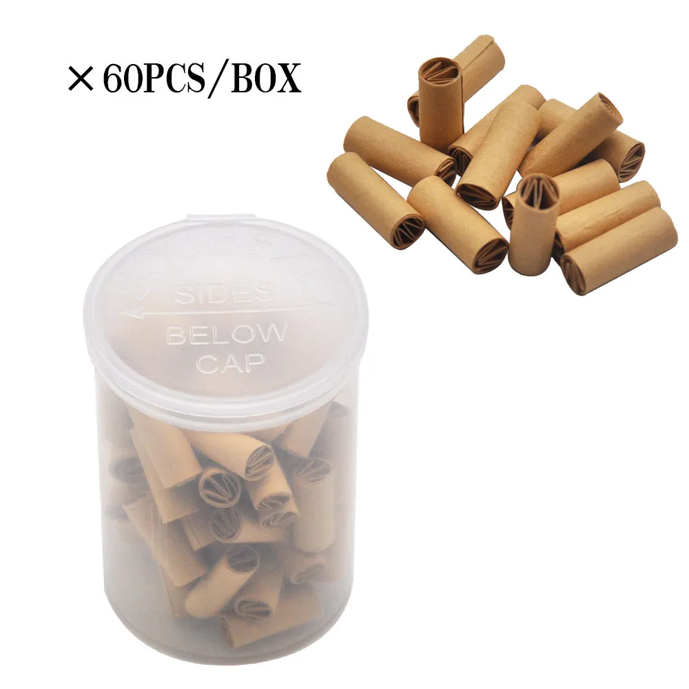 Новый фильтр коробка 60 7 мм диаметр держатель для сигарет портативный рулон