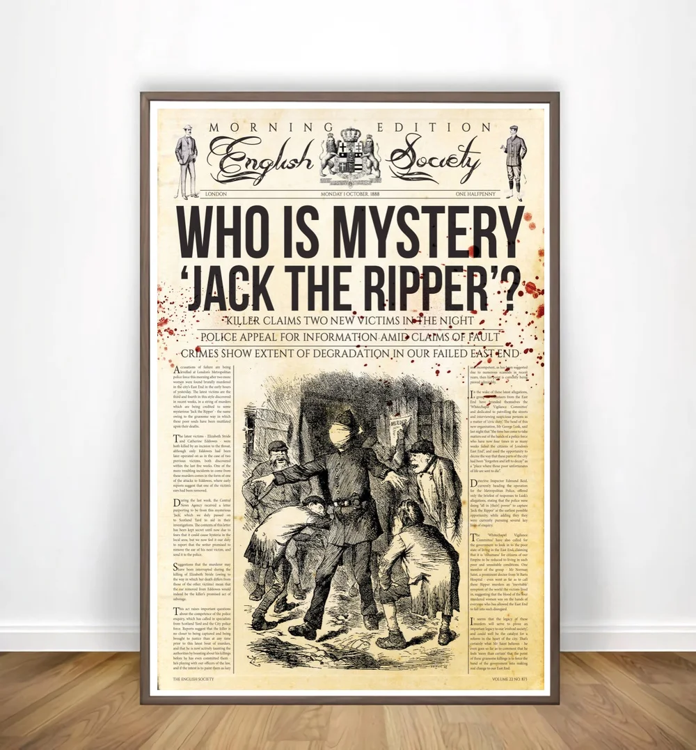 Настенная картина с изображением Шерлока Холмса из сериала анти Холмс | Дом и сад