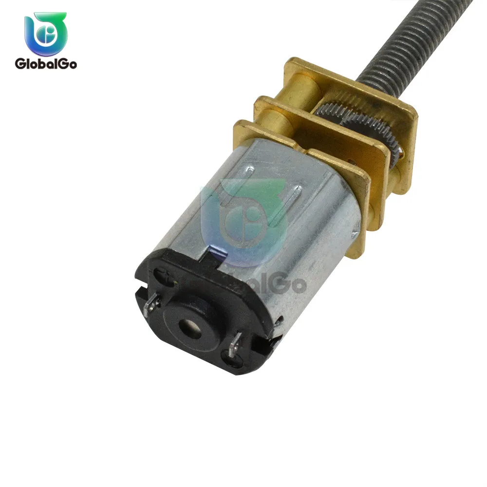 Редукторный двигатель постоянного тока для смарт-автомобиля модель GA12-N20-M4 * 100