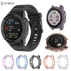 Мягкий защитный чехол из ТПУ для смарт-часов Garmin Fenix 6 6S 6X, прозрачная защитная рамка для смарт-часов Garmin Fenix 6 Pro6S Pro6X Pro