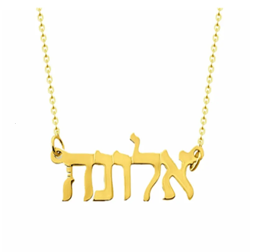 Детские вешалки Meisje Ketting Gepersonaliseerde Babygirl Ketting Aangepaste naam Brief hangers Rvs Verjaardagscadeau Vriendin Sieraden