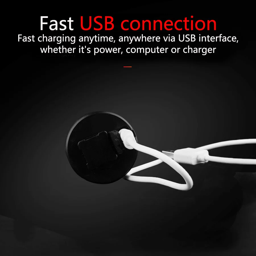 Умный велосипедный задний фонарь с usb зарядкой умный тормозной датчик задние