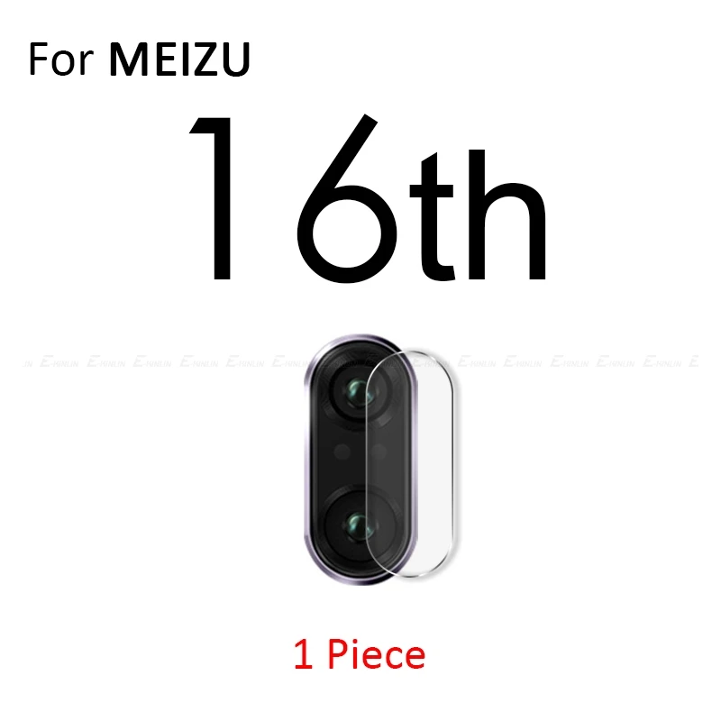 For MeiZu 16th Задняя Защитная пленка для объектива камеры для MeiZu 16th 16s 16Xs X8 15 M8 Lite Pro 7 Plus Note 8 9 закаленное стекло - Цвет: For MeiZu 16th