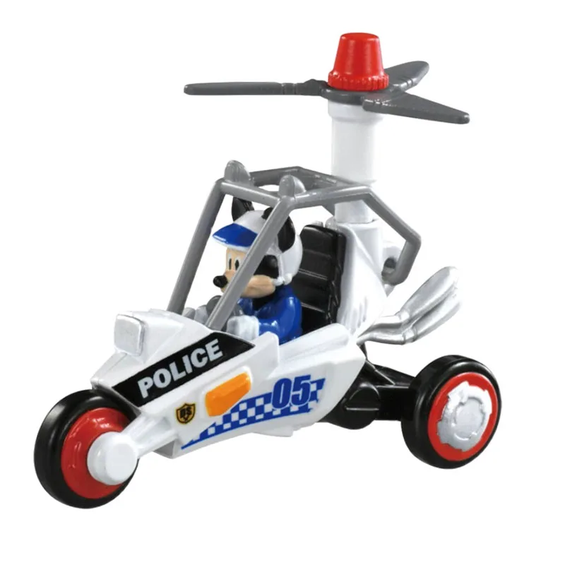 Автомобиль TAKARA TOMY из искусственного сплава Diisney Микки Маус полицейский
