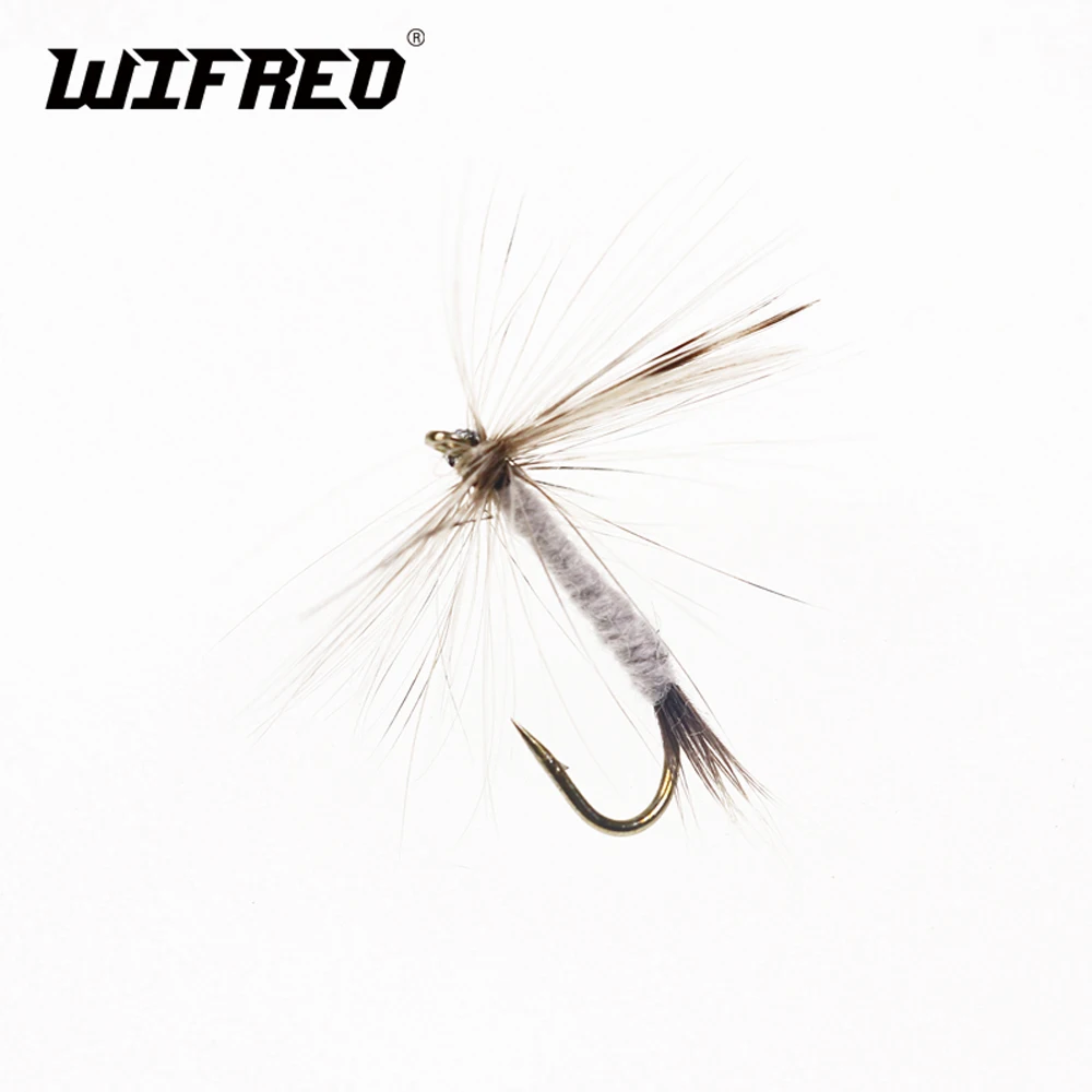 Wfireo 10 шт крючки для рыбалки ловли форели сухой крюк может Fly #10 искусственное