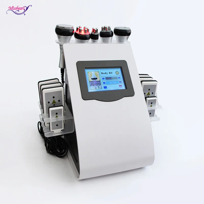 Ультразвуковой аппарат для похудения и красоты 40K сжигания жира многополярная