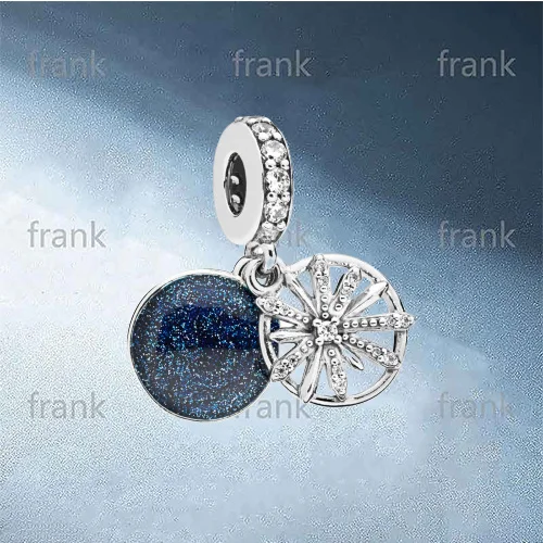

Dazzling Dream Star Hollow Design Round Mini Sterling Silver 925 Pendant Special Gift 797531CZ