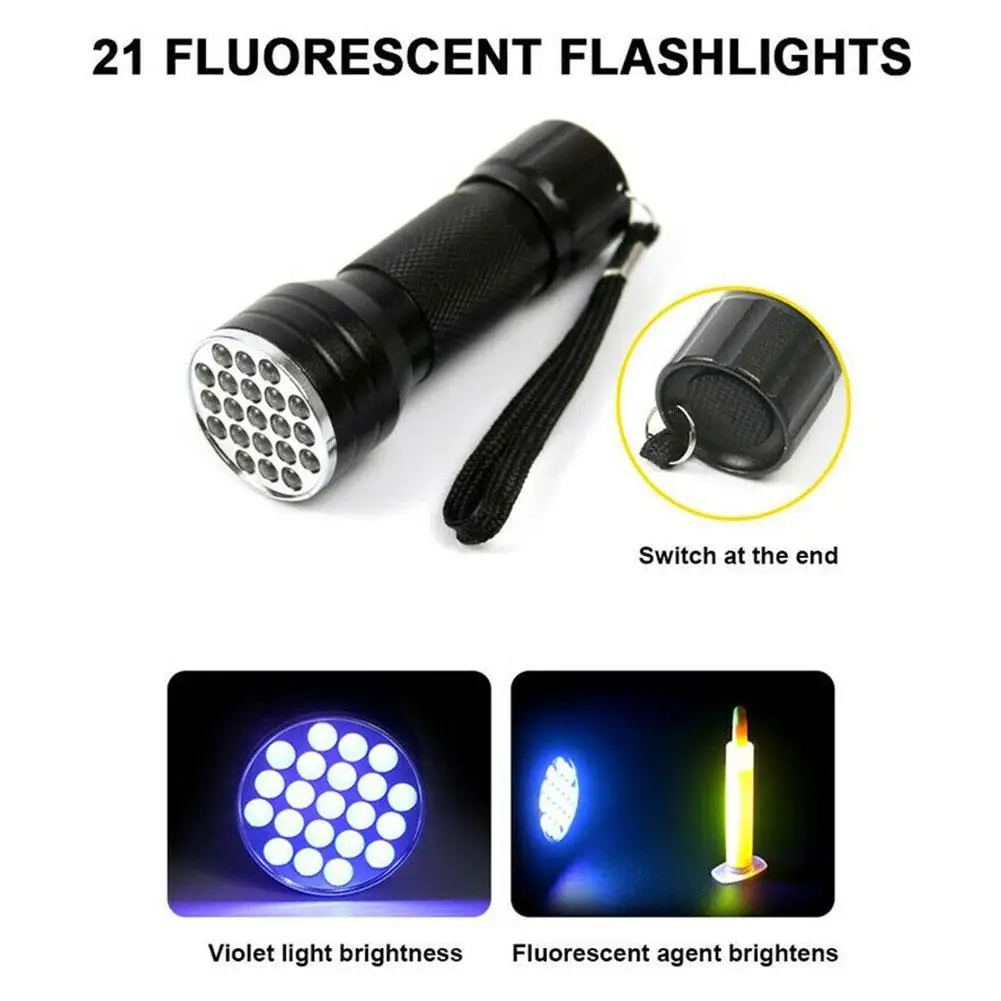 Авто кондиционер течеискатель УФ фонарик хладагента переменного тока