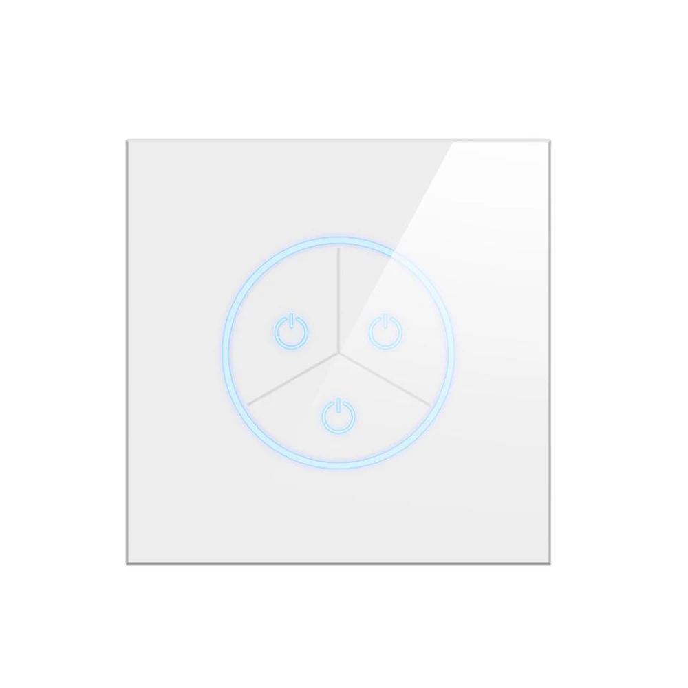 Tuya Smart Life переключатель Wi-Fi ЕС 1/2/3 Gang настенный светильник сенсорный выключатель
