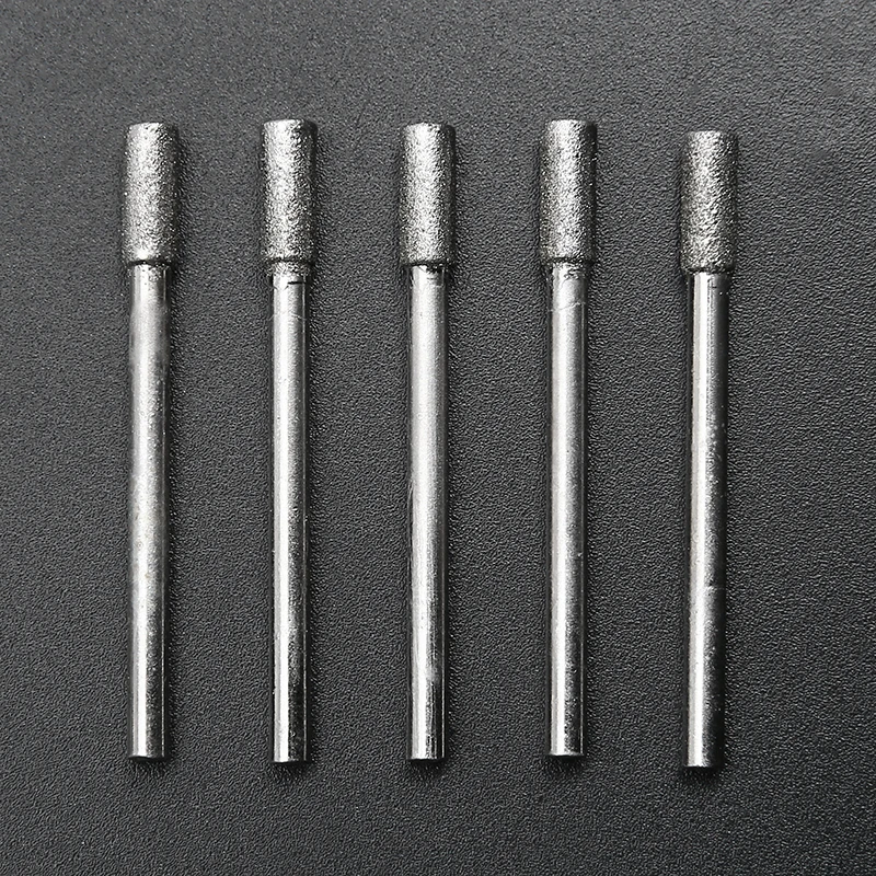 5 шт./лот прочные алмазные сверла 4 мм диаметр шлифовки для вращающегося