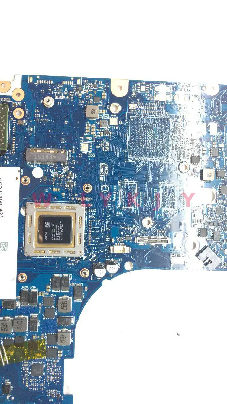 Для Lenovo Z50 75 G50 75M ноутбук материнская плата (с процессором AMD FX 7500 CPU) Aclu7 / aclu8 NM A291 100%