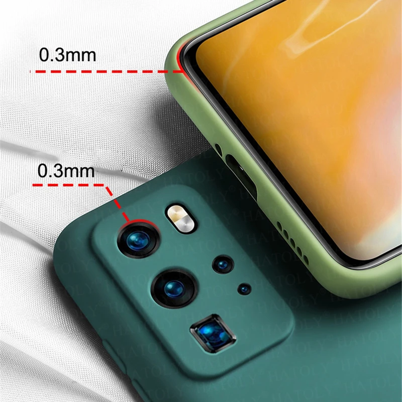 for huawei nova 5t case cover nova 9 8 pro 8i 7i 7 6 se 5 4 3 3i soft liquid silicone phone bumper case color back cover nova 5t free global shipping