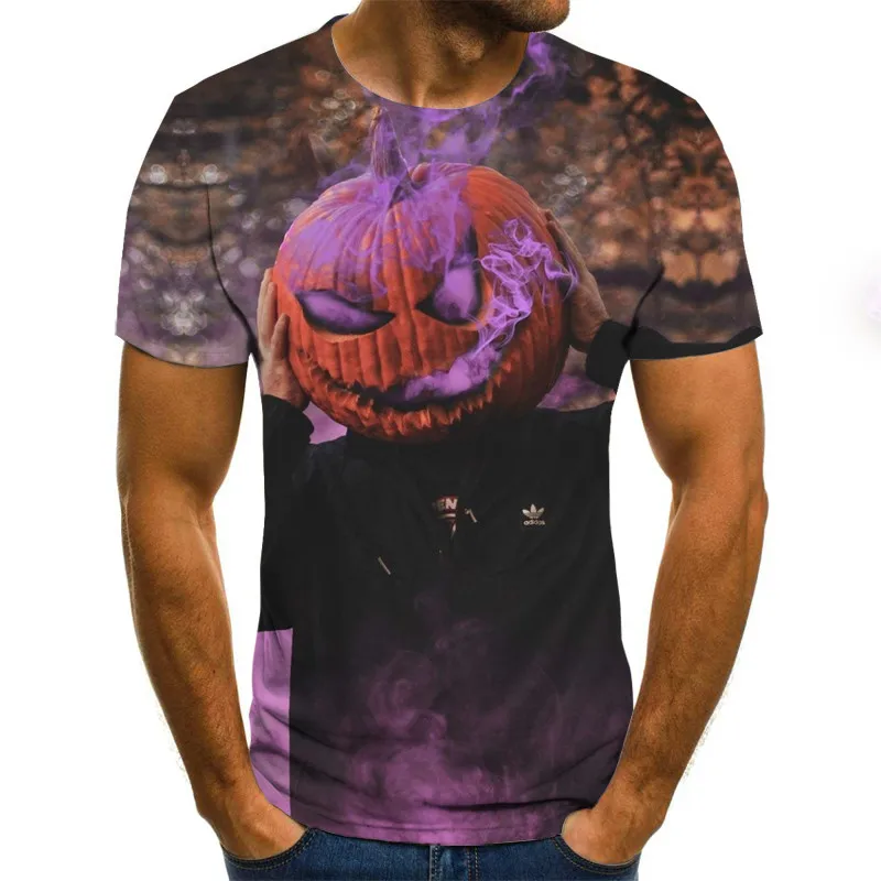 

Horror Movie It Clown T-shirt Men/Women Hip Hop Street Clothing T-shirt Cool Clothes 3D Printing Clown Series Casual Men's Tops