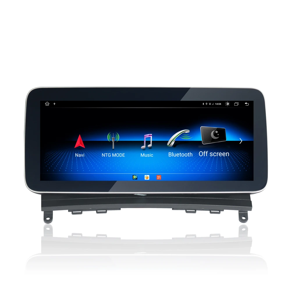 GPS-навигация радио Android 10 автомобильная стереосистема для Mercedes-Benz C-Class 204 W204 NTG4.0