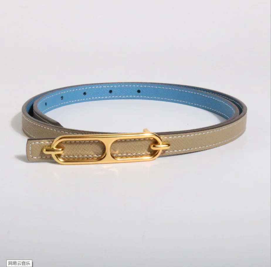 2020 new Luxury brand High quality Pig nose Letter H women real leather belts buckle dress jeans sweater waistband belt
