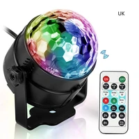 party lights sound activated with remote halloween disco ball light rotating led stage lights effect pi