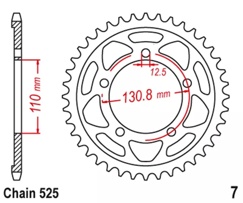 

Motorcycle Front Rear Sprocket Chain Set 525 Kit For BMW S1000XR 2014-2020 S1000R 2013-2020 S1000RR 2009-2020