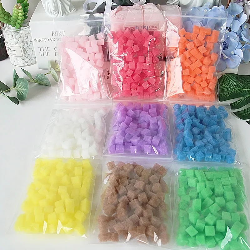 100 шт. искусственные фруктовые поролоновые желеобразные добавки для