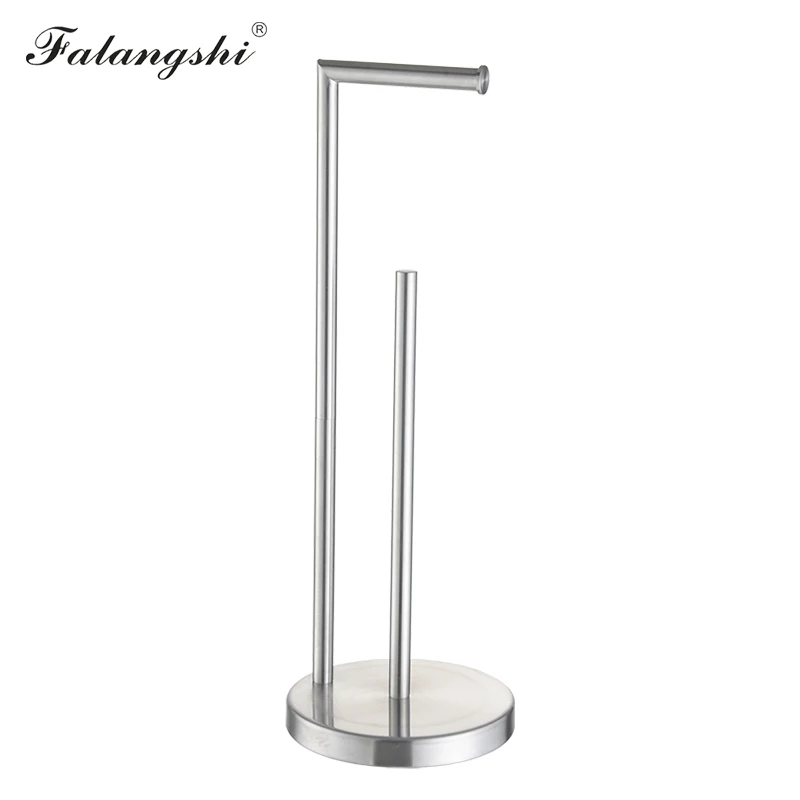 Отдельно стоящий держатель туалетной бумаги из нержавеющей стали 304 диспенсер