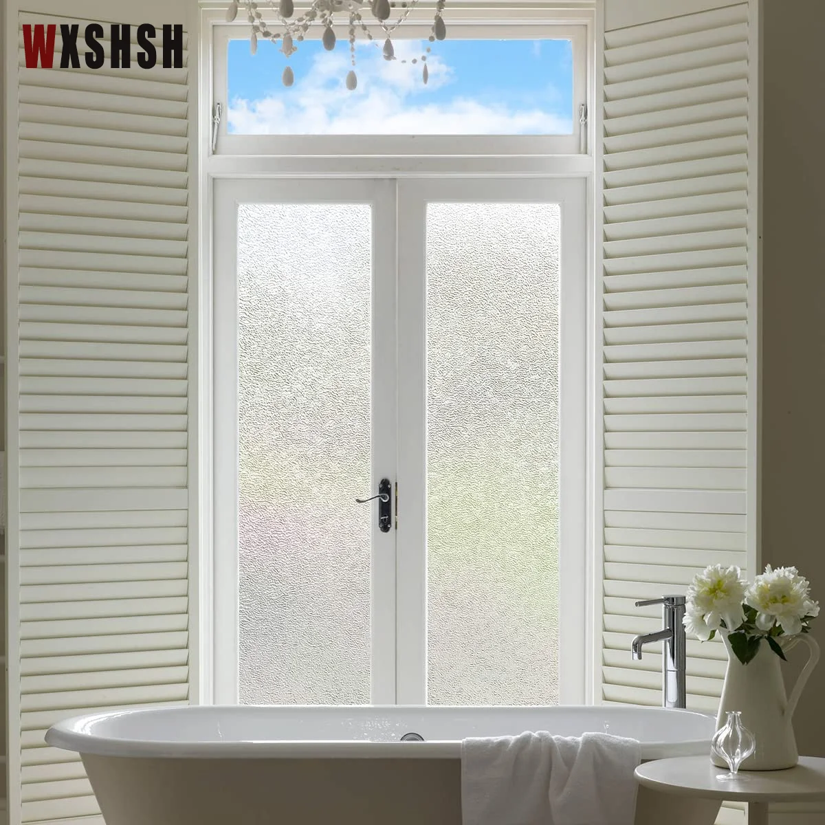 Статическая липкая ретро-пленка для окон от дождя виниловая УФ-защита тиснения