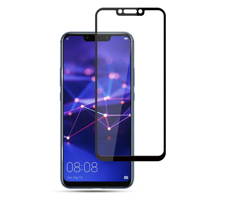 50 шт. закаленное стекло с полным покрытием для Huawei P20 Pro P30 Lite Nova 5 5i Honor 9X 20 Y6 Y7 Y9 2019 |
