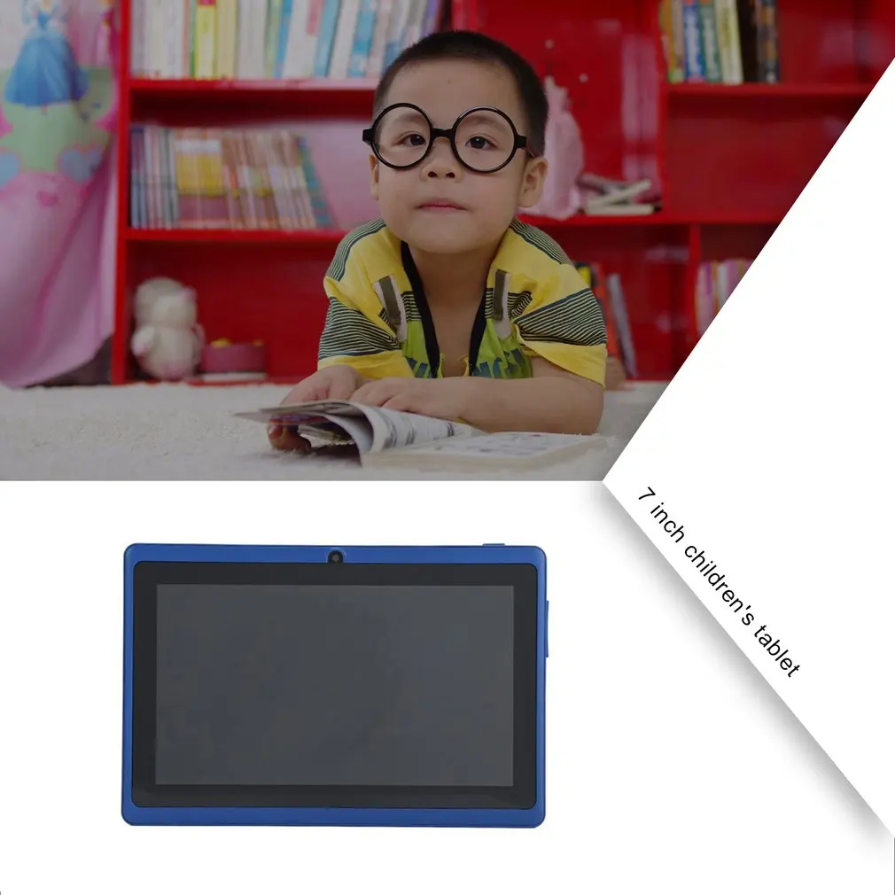 

7 Inch Wifi Tablet Computer Quad Core 512 + 4GB 8GB Wifi Custom Android Processor Frequency Intelligent Gravity Sensor