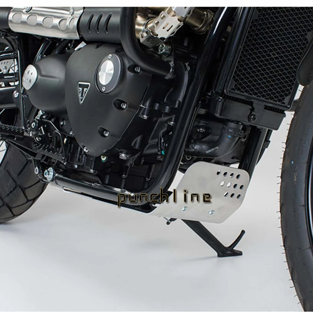 Fit For Street Twin 900 Street Cup 900 Speed Twin 1200 Engine Base Chassis Spoiler Guard Cover Skid Plate Belly Pan Protector enlarge