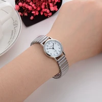 fashion ladies watches unisex stainless steel quartz wrist watch couple watch white black reloj mujer marcas famosas de lujo
