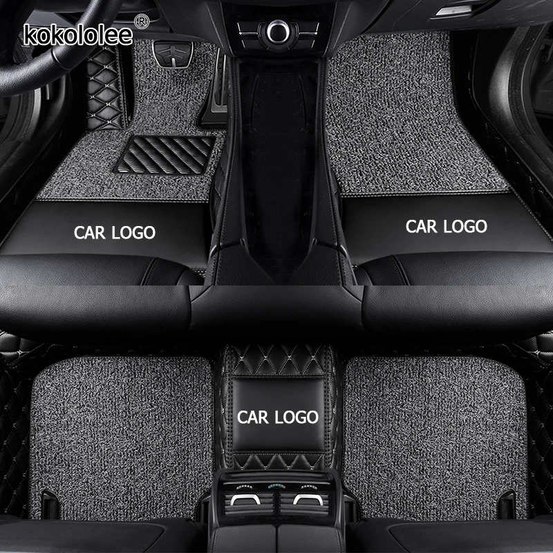 Автомобильные коврики KOKOLOLEE с логотипом под заказ для Opel Все модели Astra g h Antara Vectra b