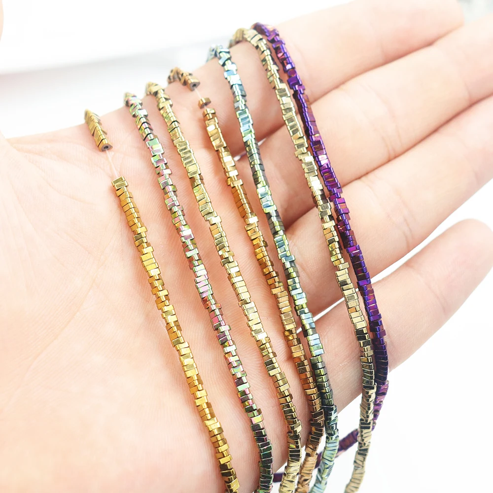 

350 шт., 3x1 мм, треугольные тонкие плоские искусственные бусины из гематита и натурального камня, аксессуары для ювелирных изделий