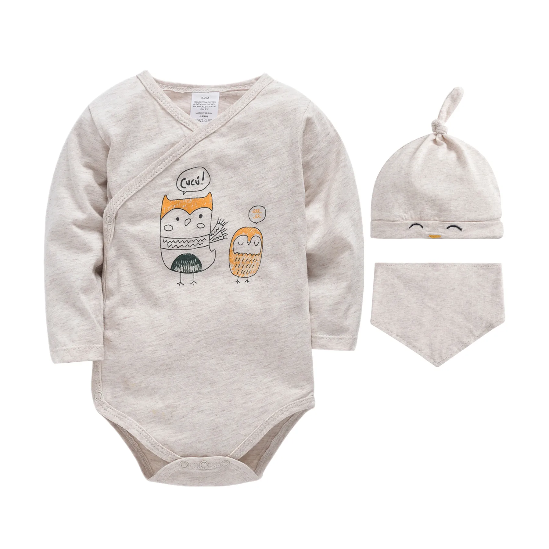 

New born Baby Boy Romper Set Girl OZ Brand 2022 Spring Organic Cotton Long Sleeve One-piece Infant Girl Clothes Baby Costume