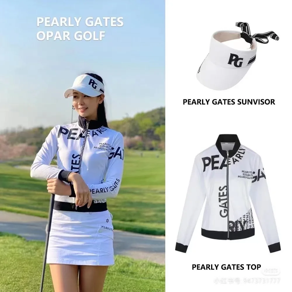 

PG Ladies Golf Hat Summer Sports Sun Cap Women Fashion Empty Top Hats