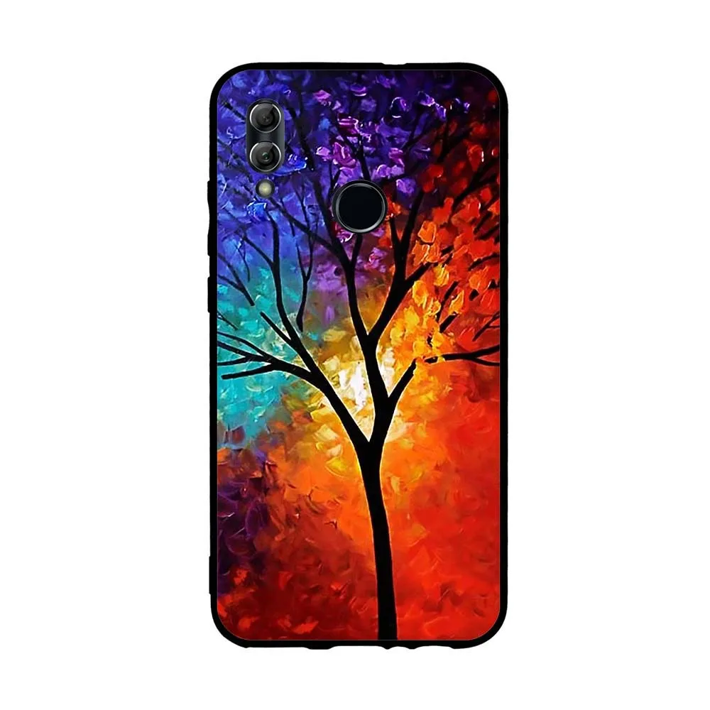 

Silicone Case For Huawei Honor 10 Lite Case Soft Tpu Phone Shell Cover For Huawei P Smart 2019 Fundas Coque Etui Bumper Covers