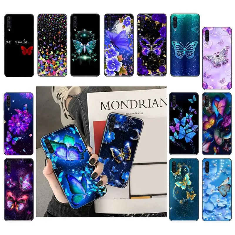 

Butterfly Phone Case For Samsung Galaxy A51 A71 A52 A12 A50 A32 A21S A70 A31 A21 A11 A12 M31 A02