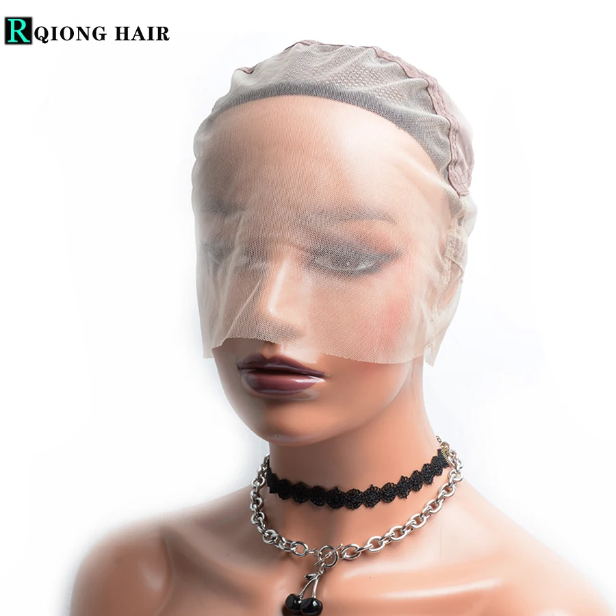 

360 Frontal Lace Wig Caps Light Brown Color Closure Lace Wig Caps Wig Net Cap For Making Frontal Wigs