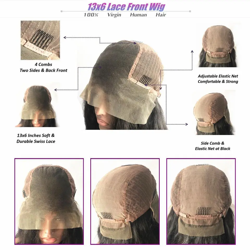 Омбре блонд парики на кружеве кудрявые 180% Плотность человеческие волосы с