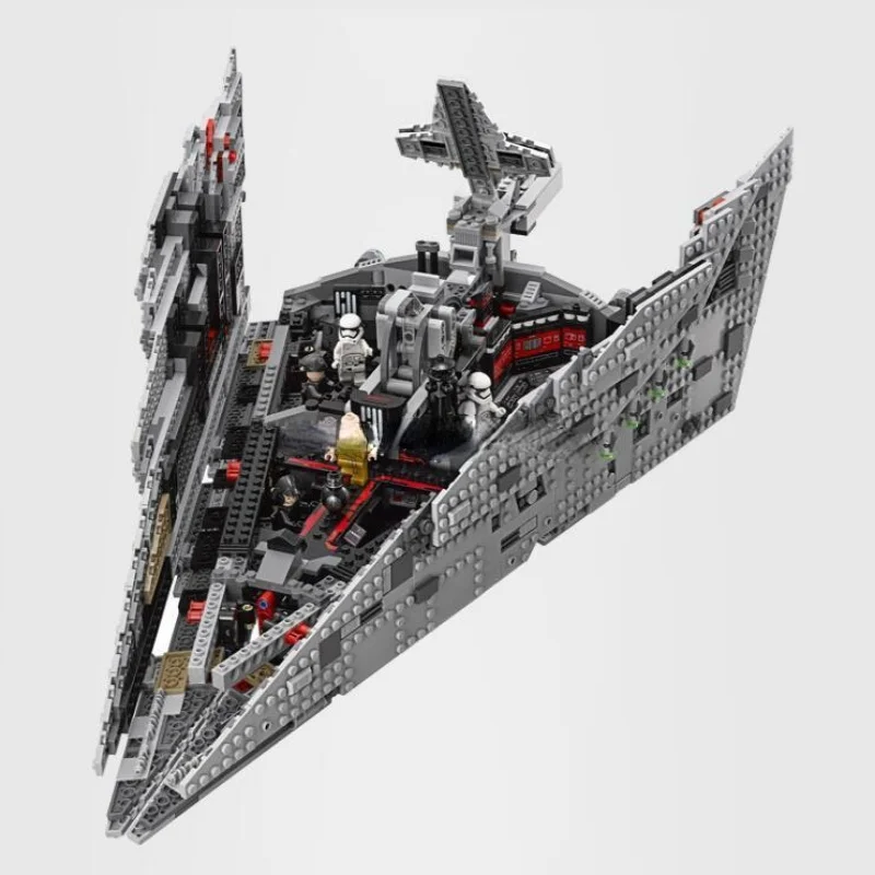 

Первый заказ 10901 года, строительные блоки Star Модель эсминца, кирпичи, игрушки, совместимые с войн 75190