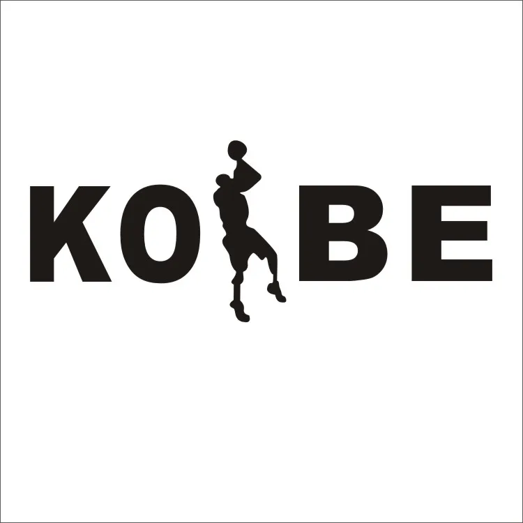 Автомобильные наклейки баскетбольный Коби Брайант Мамба креативные