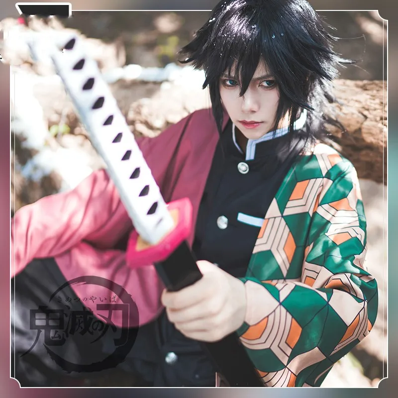 

Anime Demon Slayer: Kimetsu no Yaiba Cosplay Costume Cos Tomioka Giyuu Cosplay Halloween Party High Quality Costume Men/Women