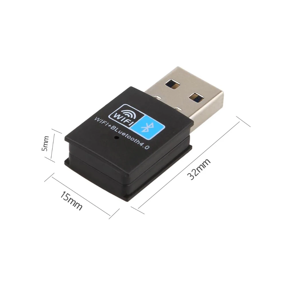150 м 2 в 1 компьютер Bluetooth 4,0 передатчик Стабильный Портативный Беспроводной простой в эксплуатации адаптер домашней сети картоприемник wifi