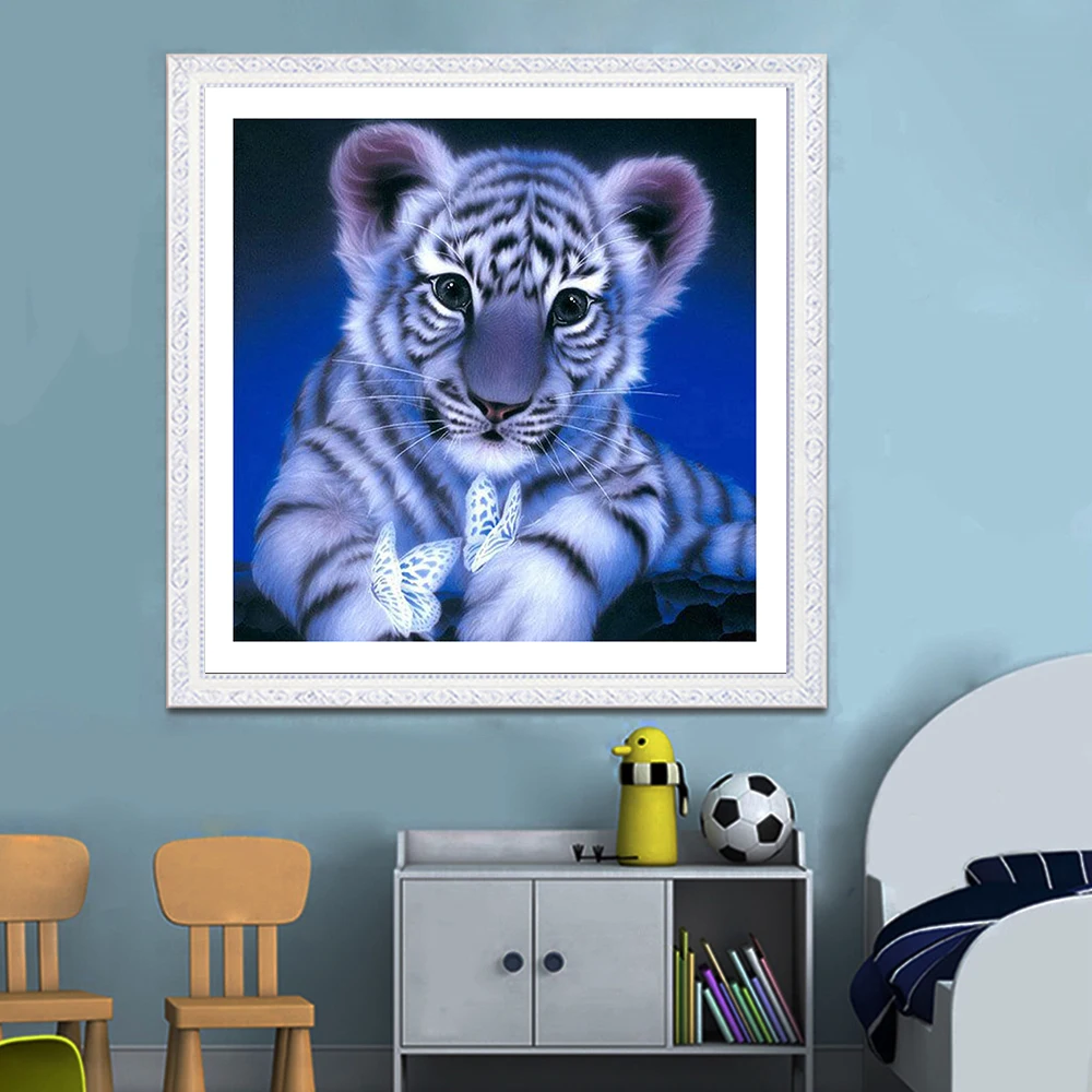 Evershine алмазная вышивка тигр картины стразами и алмазами рукоделие животные