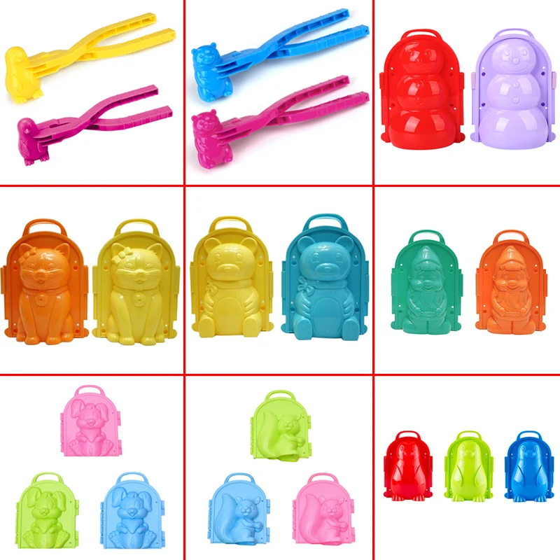 Клипса в форме утки для изготовления снежного шара Детская уличная форма зимнего